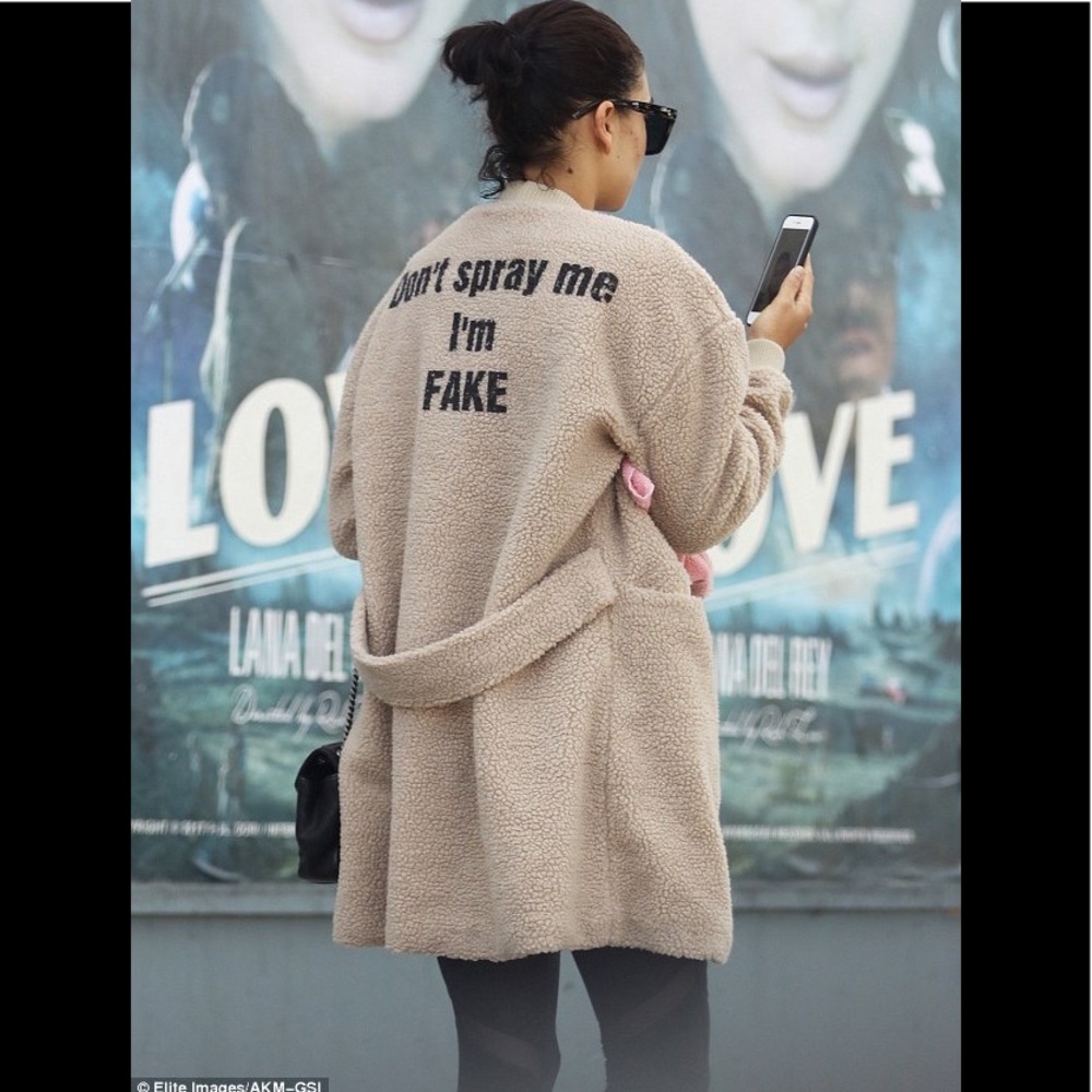 Guess Tan Teddy Jacket